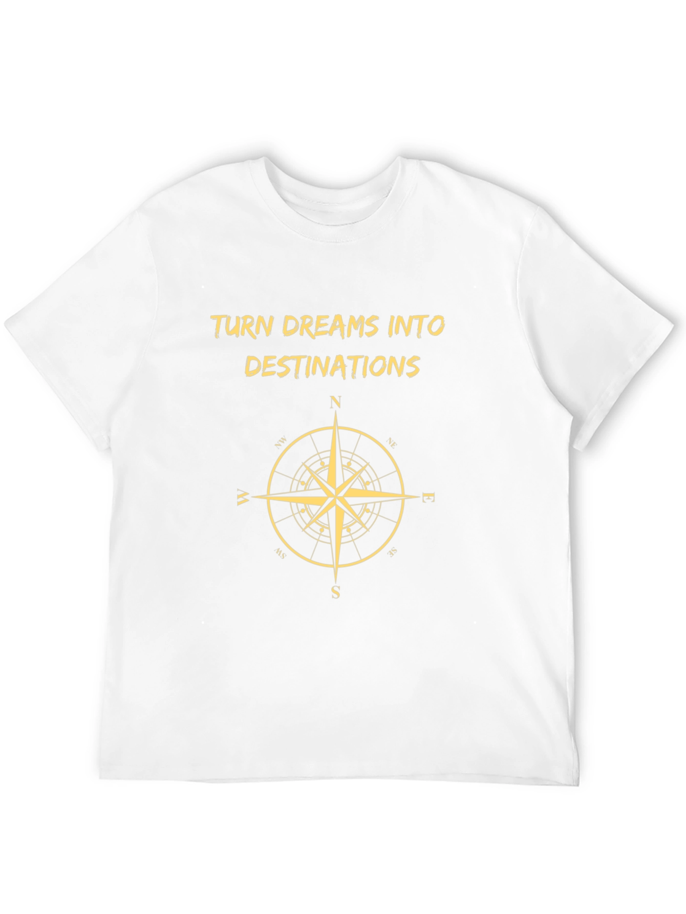 Adventure Seeker Tee: Turn Dreams Into Destinations Compass Shirt