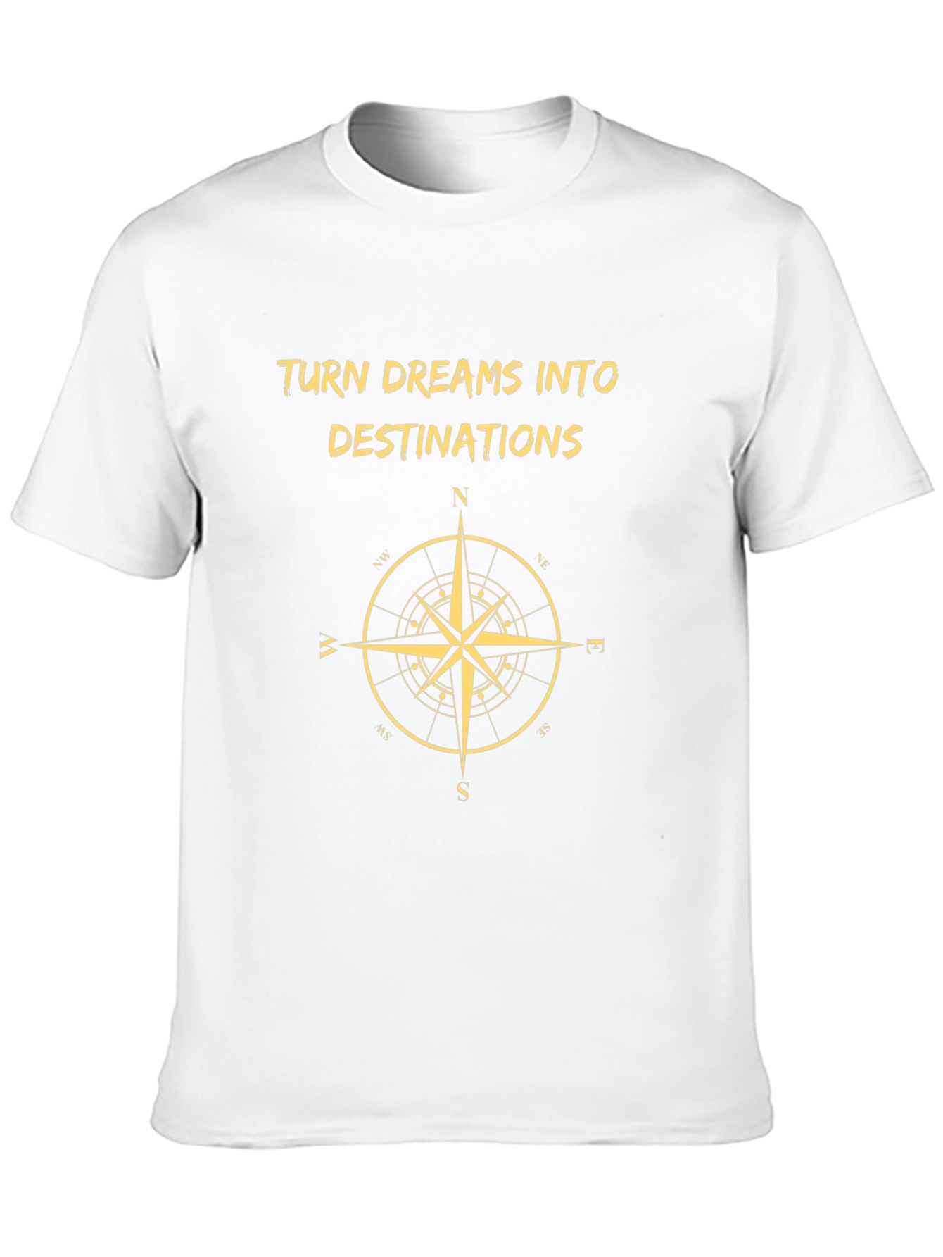 Adventure Seeker Tee: Turn Dreams Into Destinations Compass Shirt