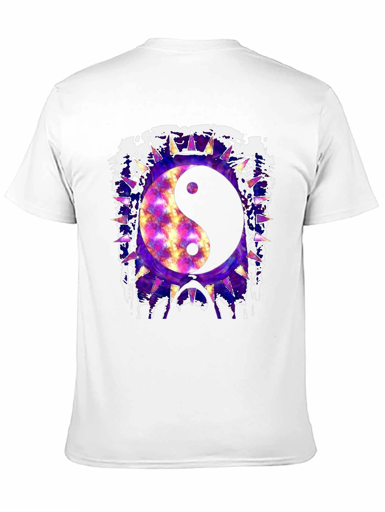 Yin Yang Graphic Tee - Edgy Style