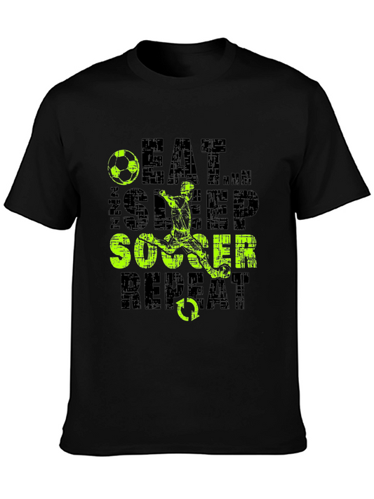 Eat Sleep Soccer Repeat T-Shirt