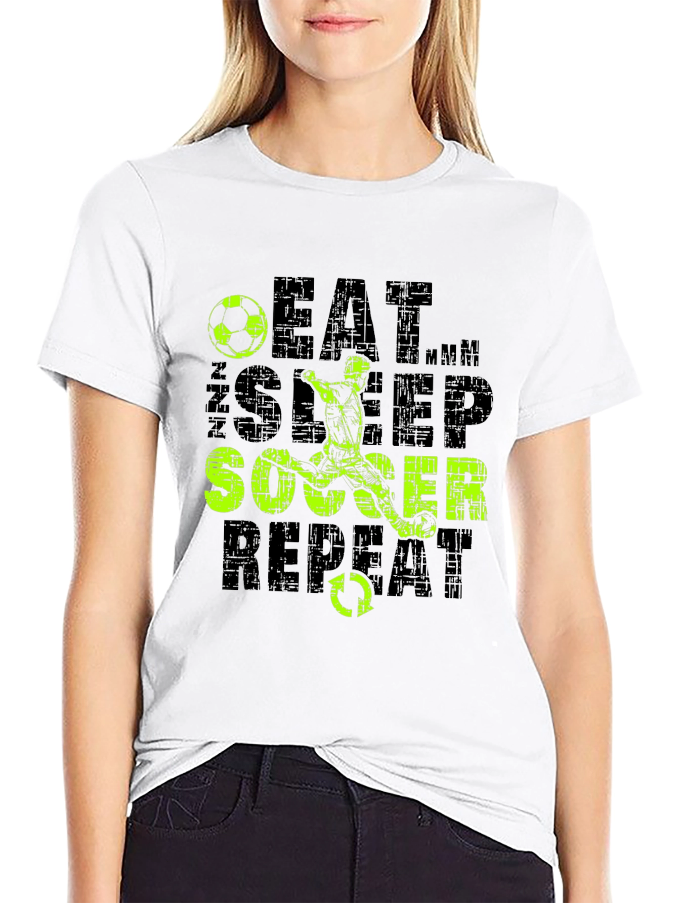 Eat Sleep Soccer Repeat T-Shirt