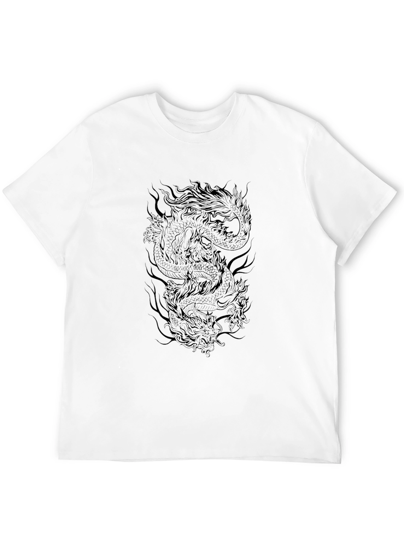 Dragon Graphic Black T-Shirt