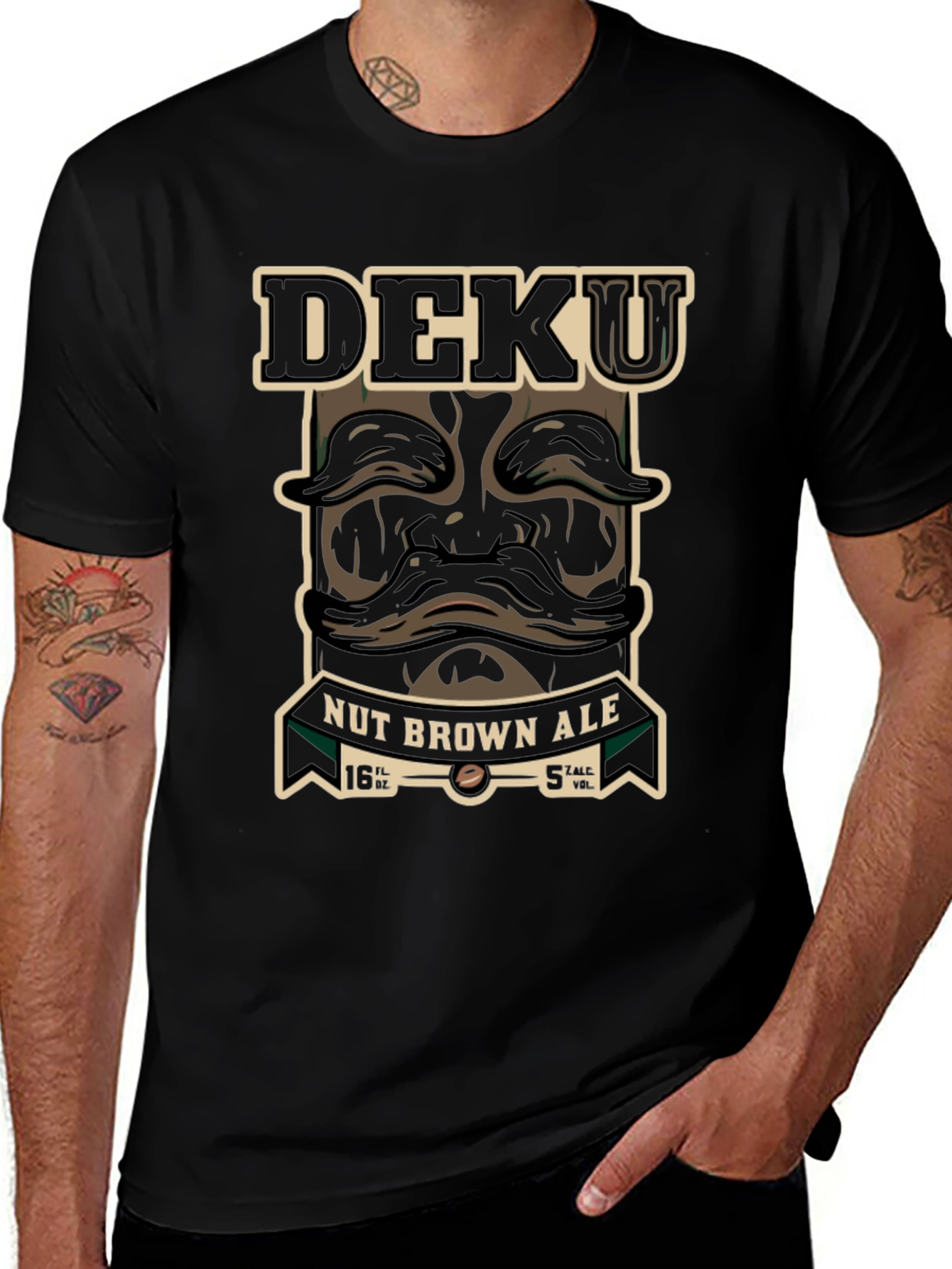 Deku Nut Brown Ale Graphic T-Shirt