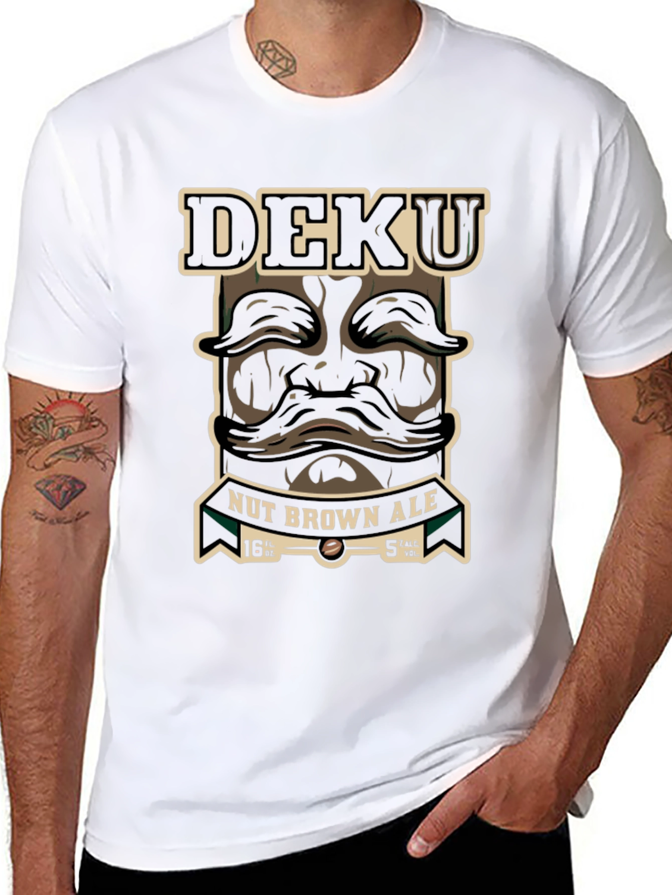 Deku Nut Brown Ale Graphic T-Shirt