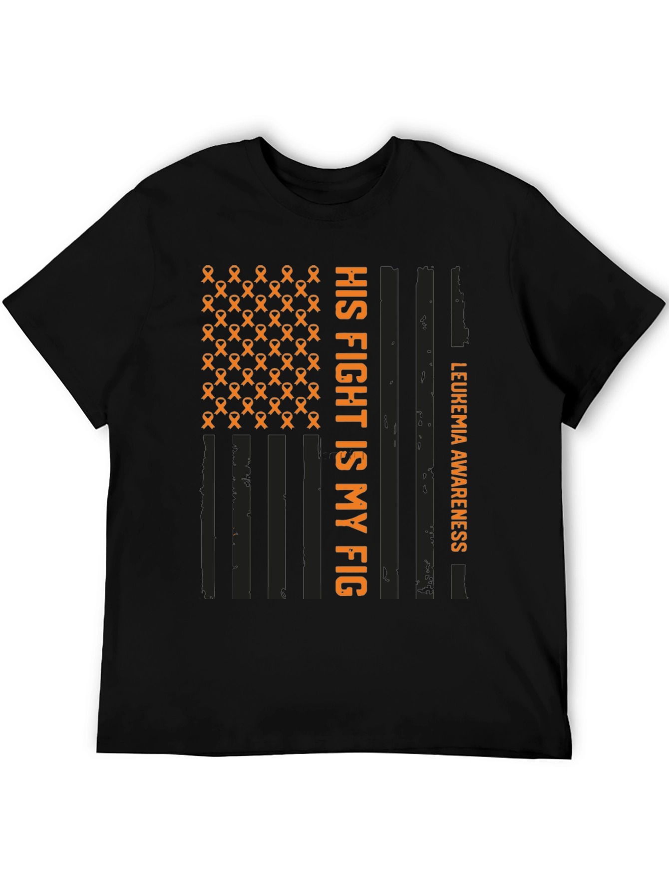 Leukemia Awareness T-Shirt - His Fight Is My Fight