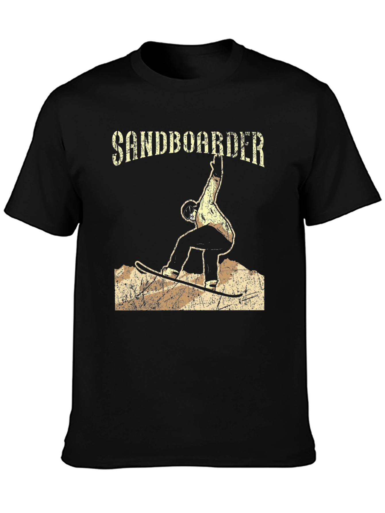 Sandboarder Graphic T-Shirt - Black