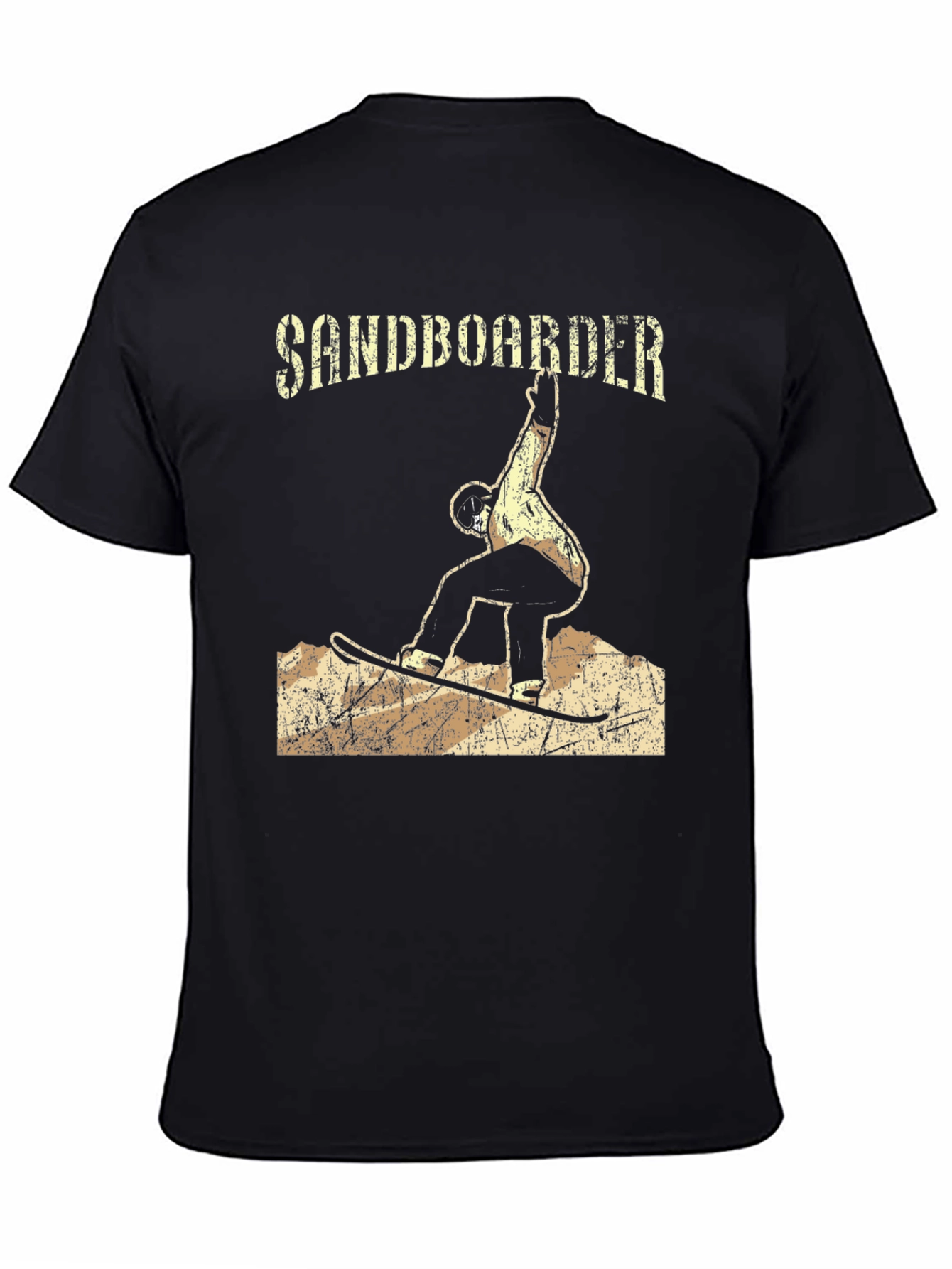 Sandboarder Graphic T-Shirt - Black