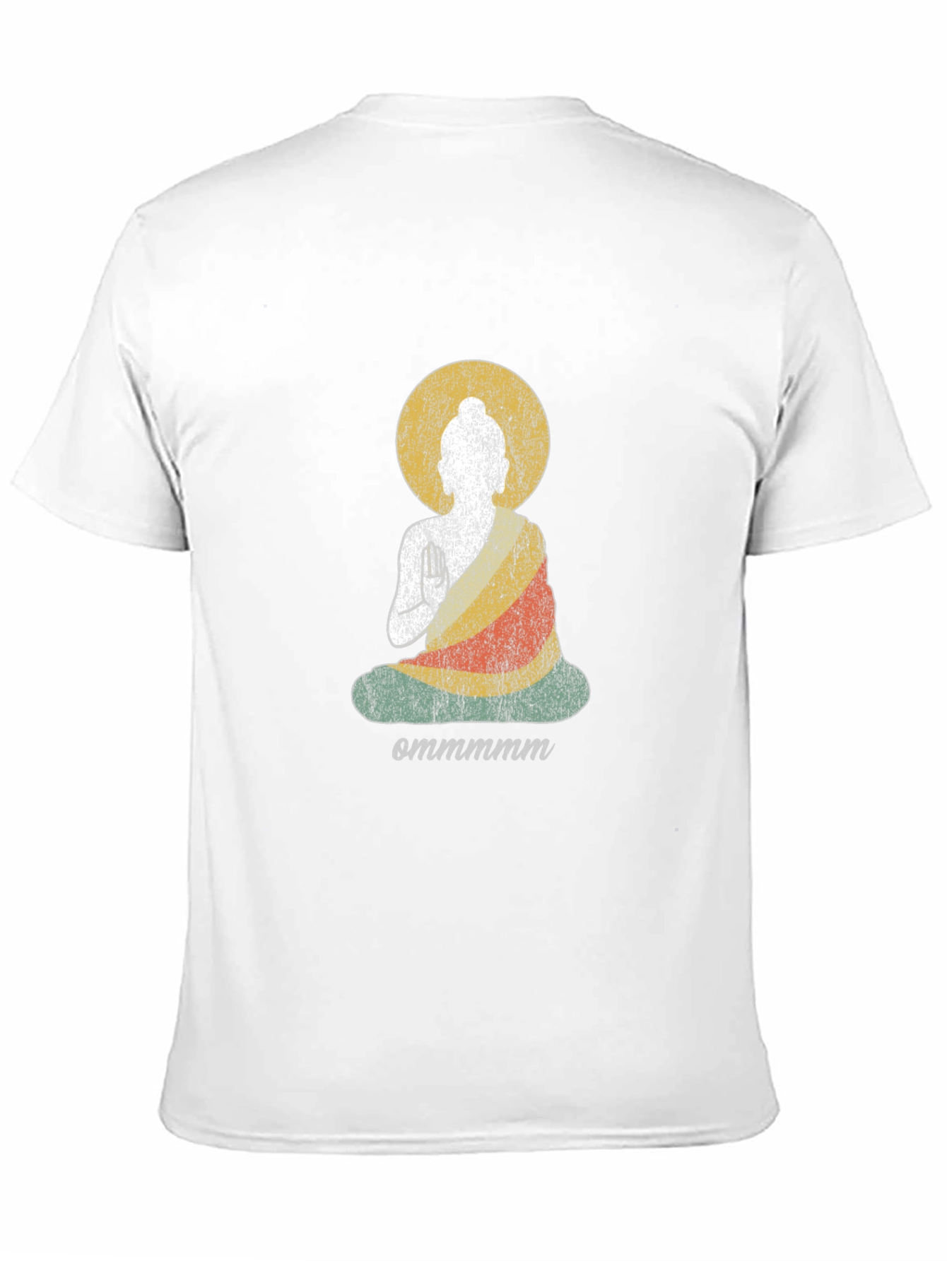 Om Buddha Graphic Tee - Meditative Style