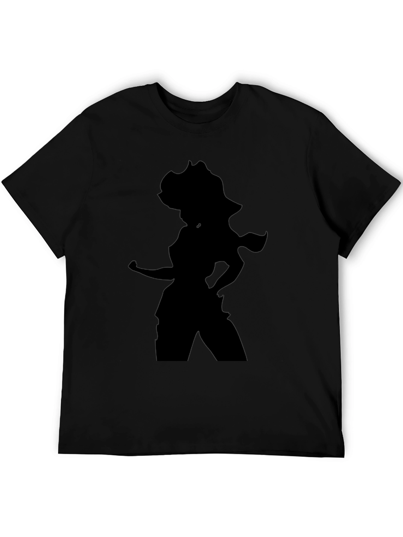 Silhouette Graphic T-Shirt - Black