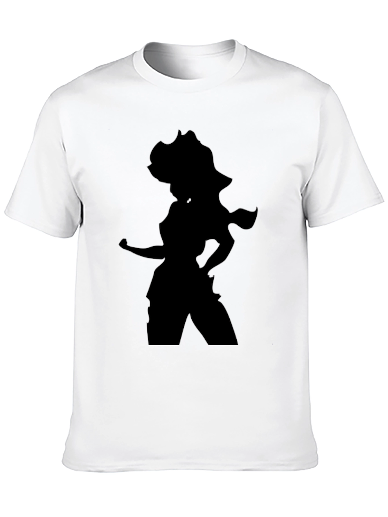 Silhouette Graphic T-Shirt - Black