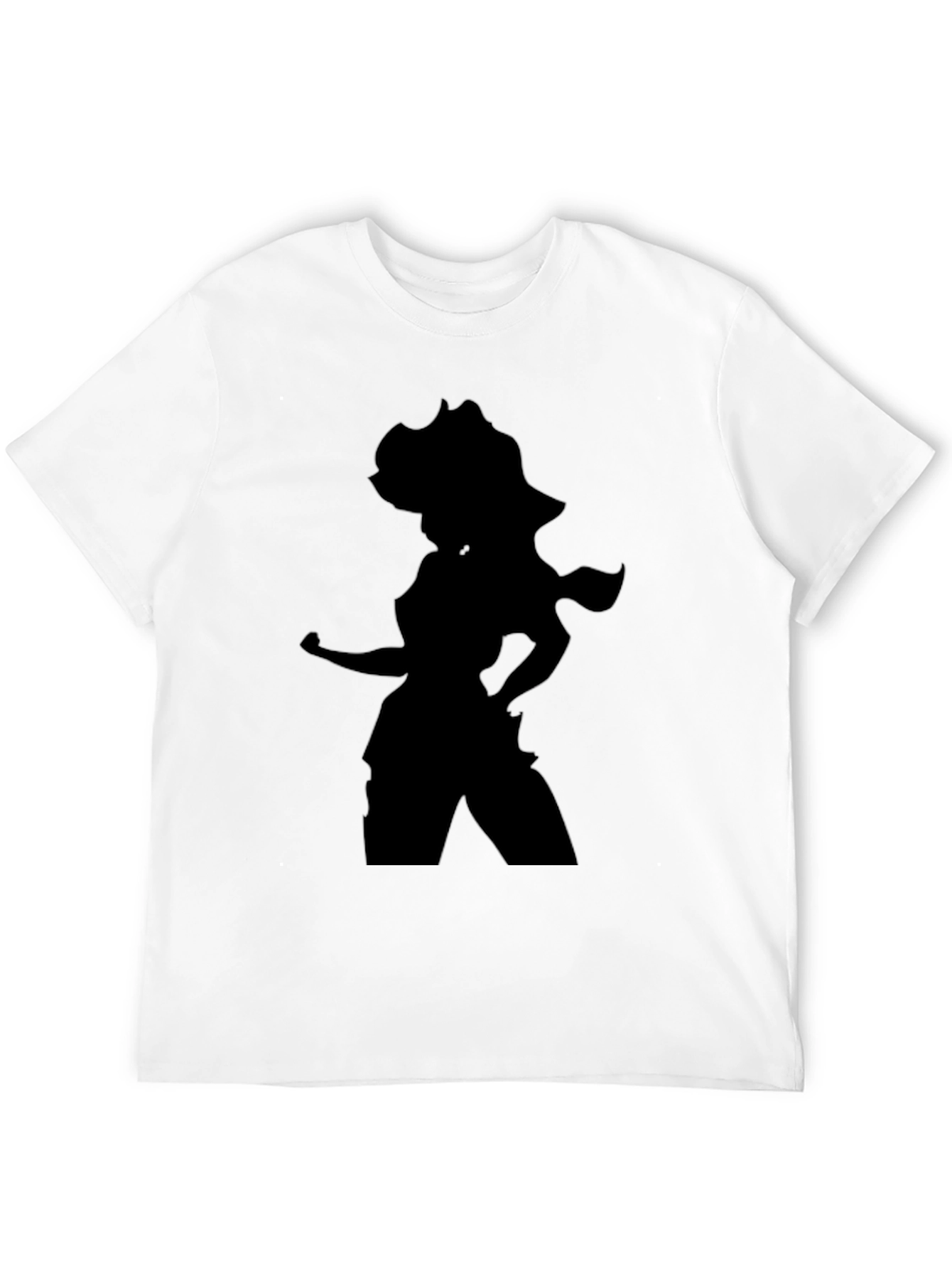 Silhouette Graphic T-Shirt - Black