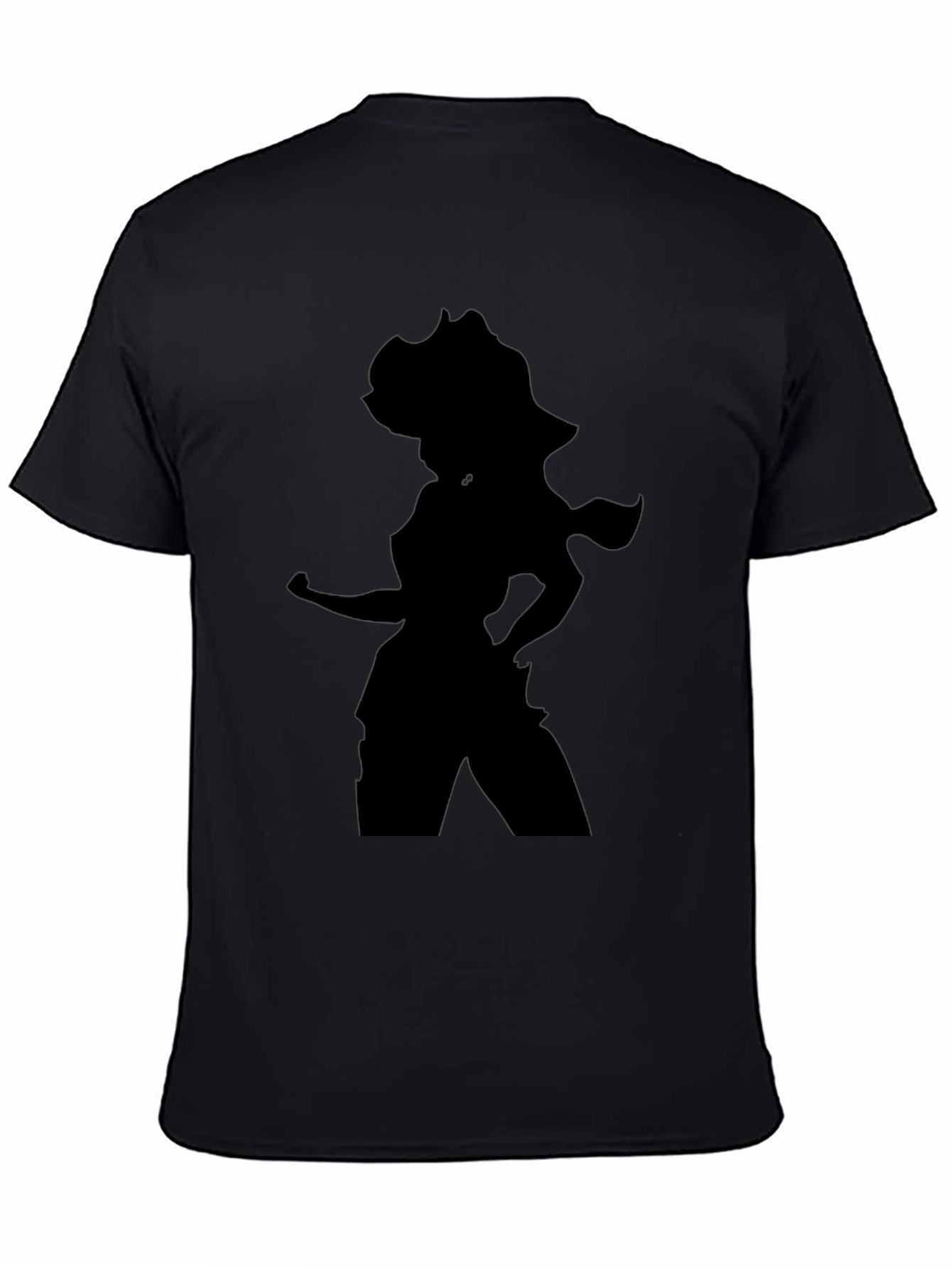 Silhouette Graphic T-Shirt - Black