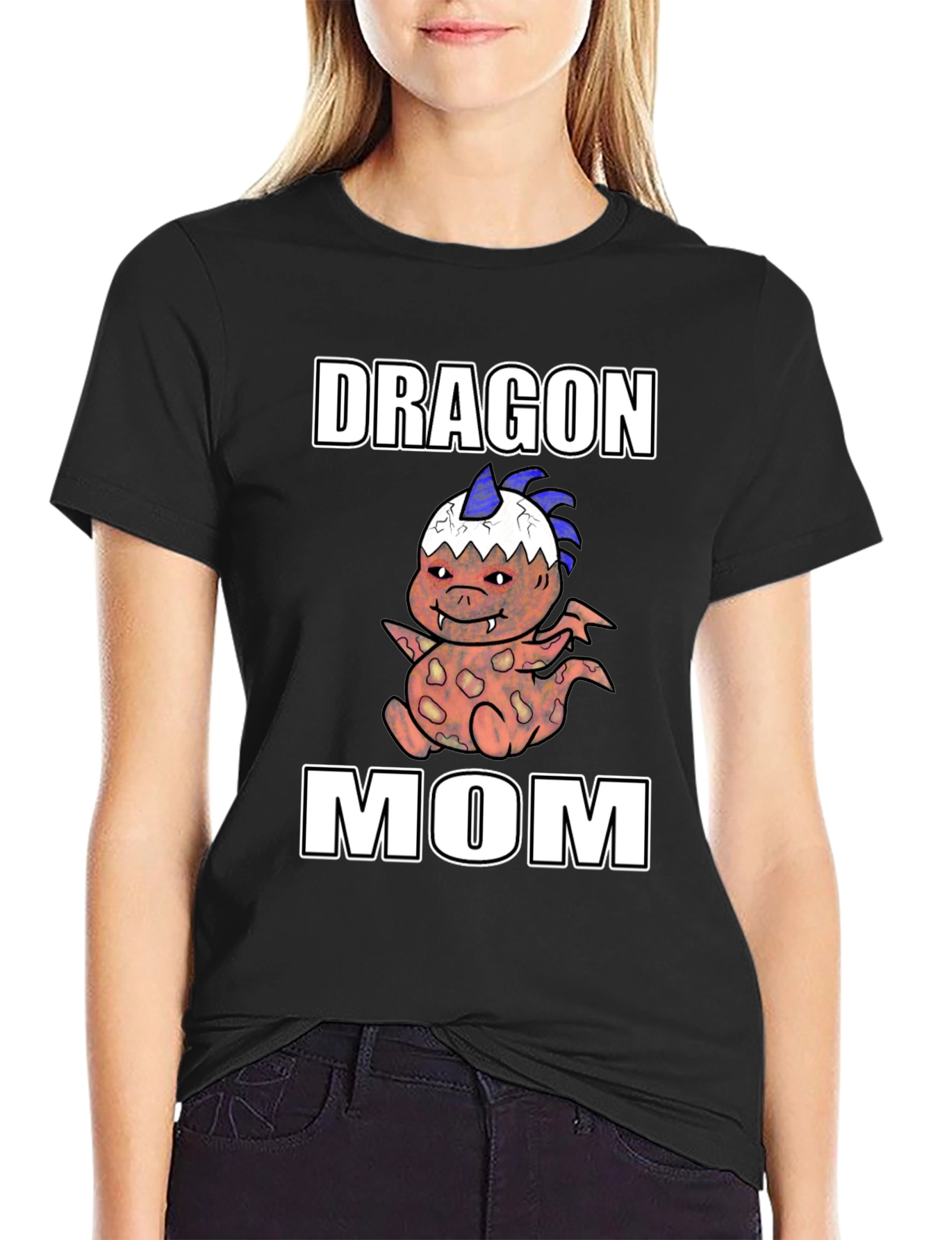 Dragon Mom Graphic T-Shirt