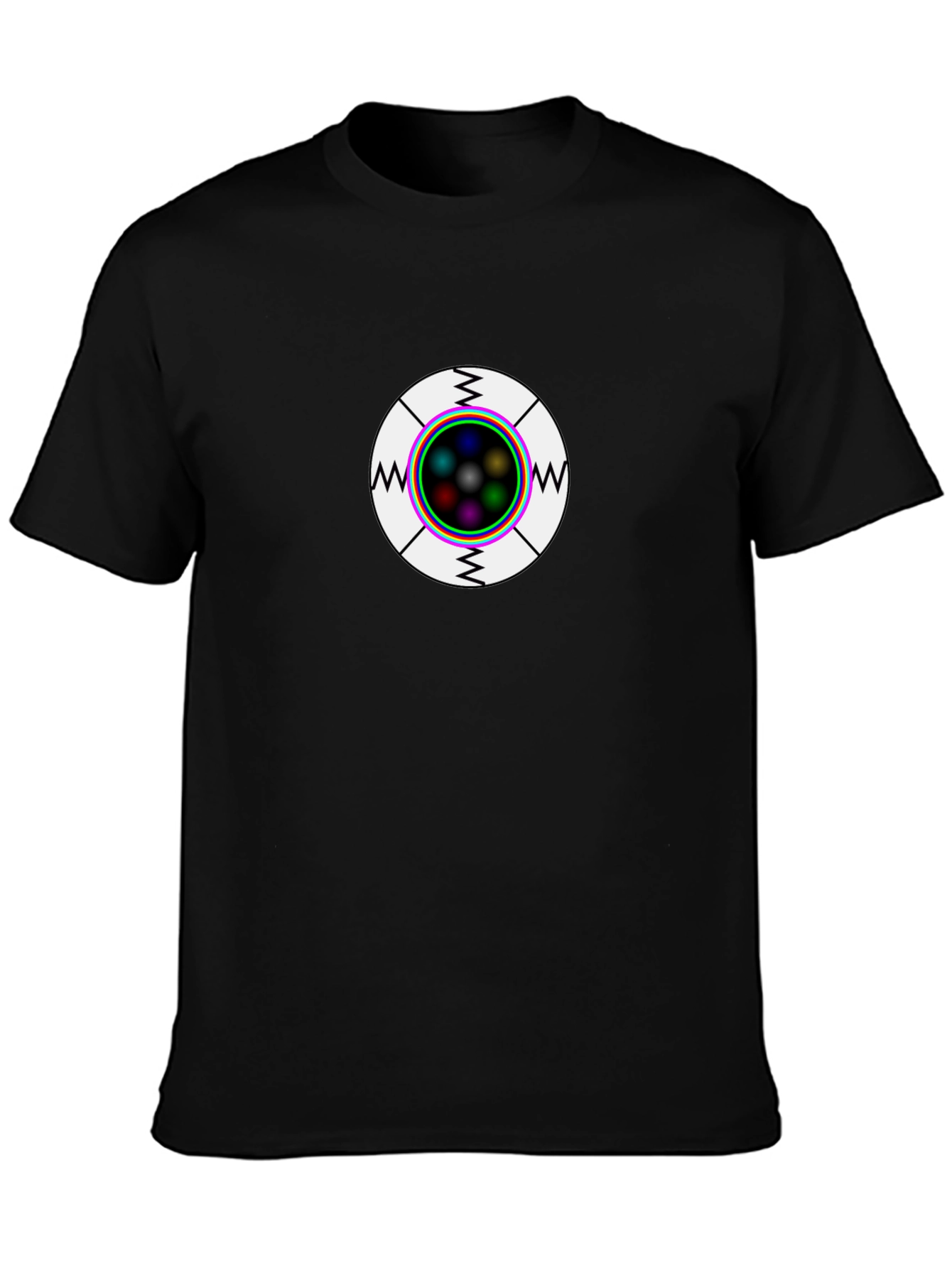 Geometric Eye T-Shirt - Graphic Novelty Tee