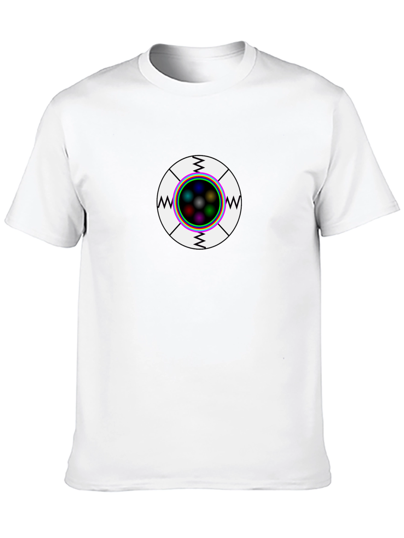 Geometric Eye T-Shirt - Graphic Novelty Tee
