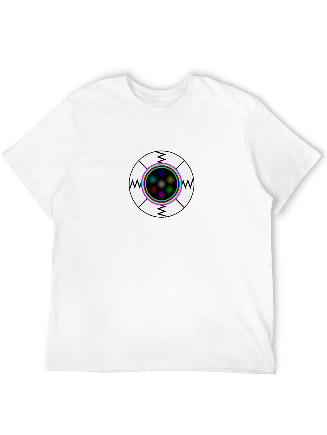 Geometric Eye T-Shirt - Graphic Novelty Tee