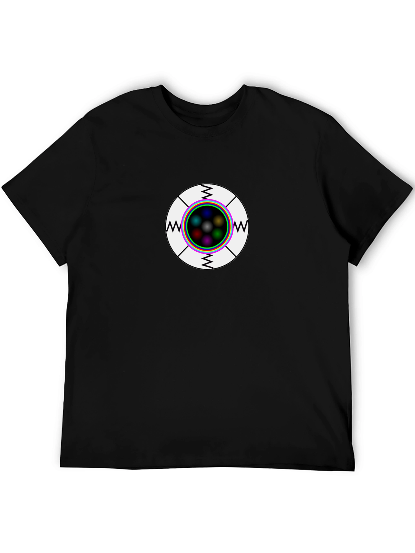 Geometric Eye T-Shirt - Graphic Novelty Tee