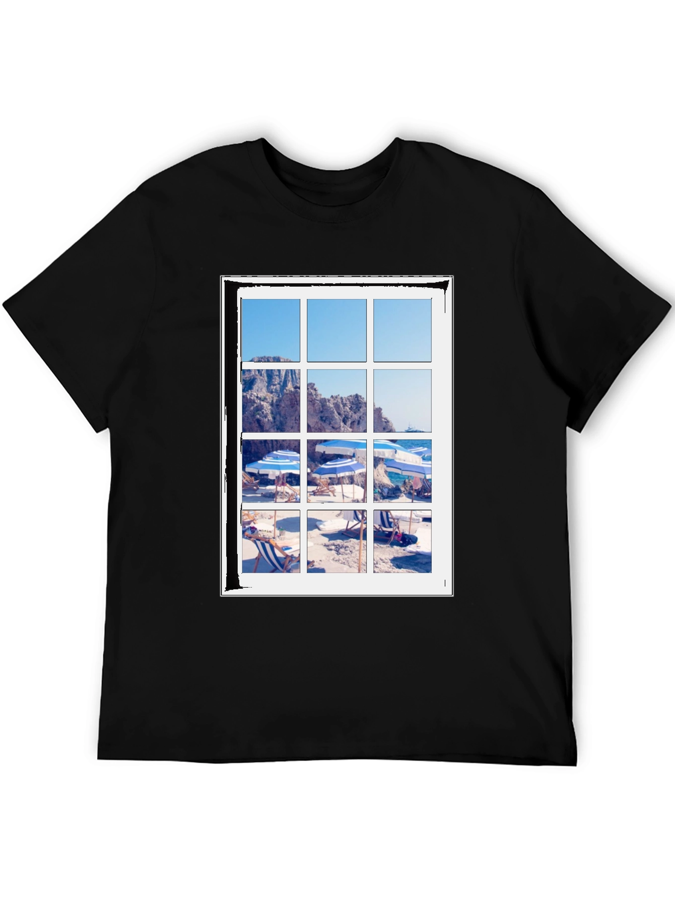 Beach View T-Shirt - Summer Vibes