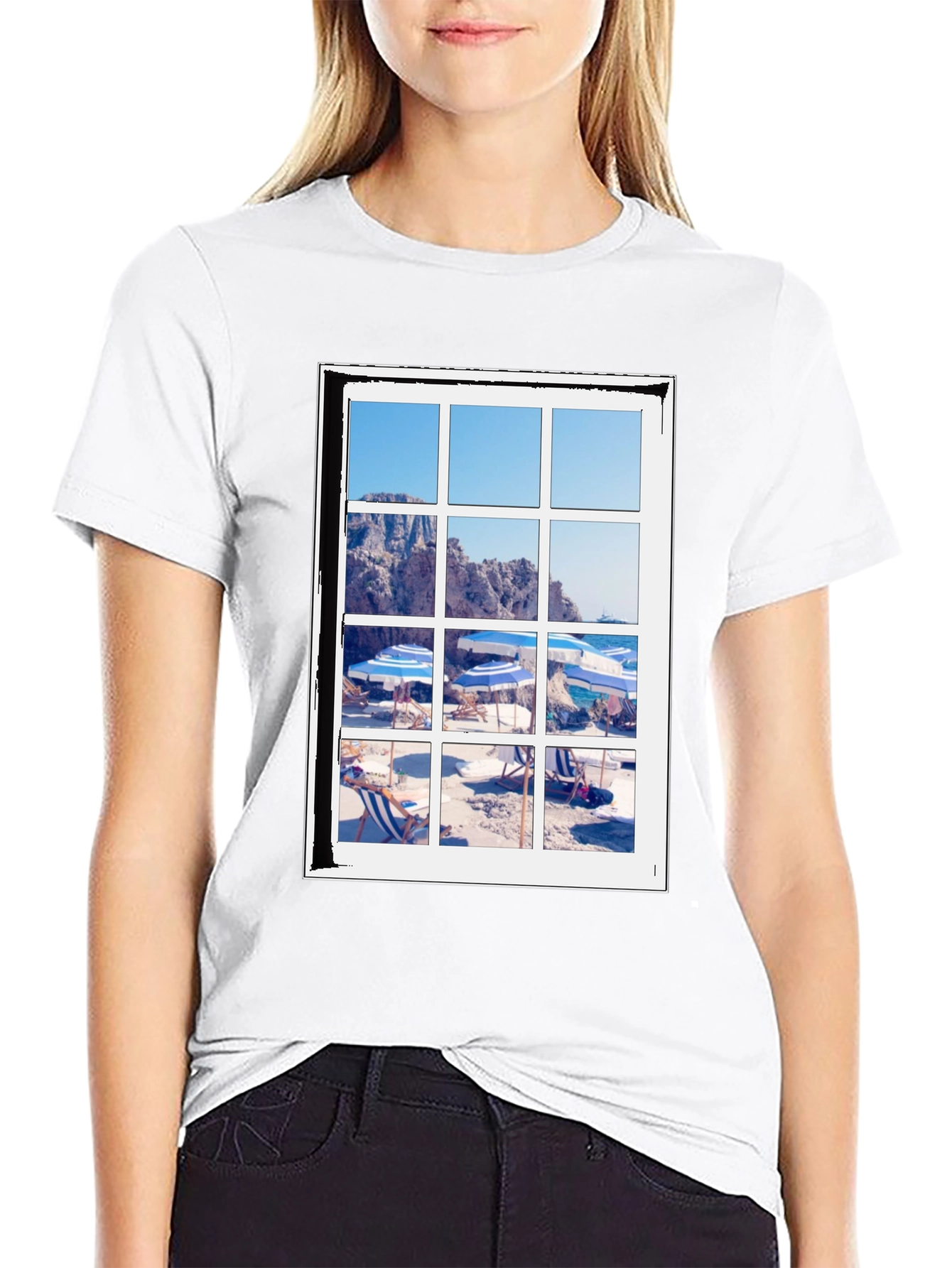 Beach View T-Shirt - Summer Vibes
