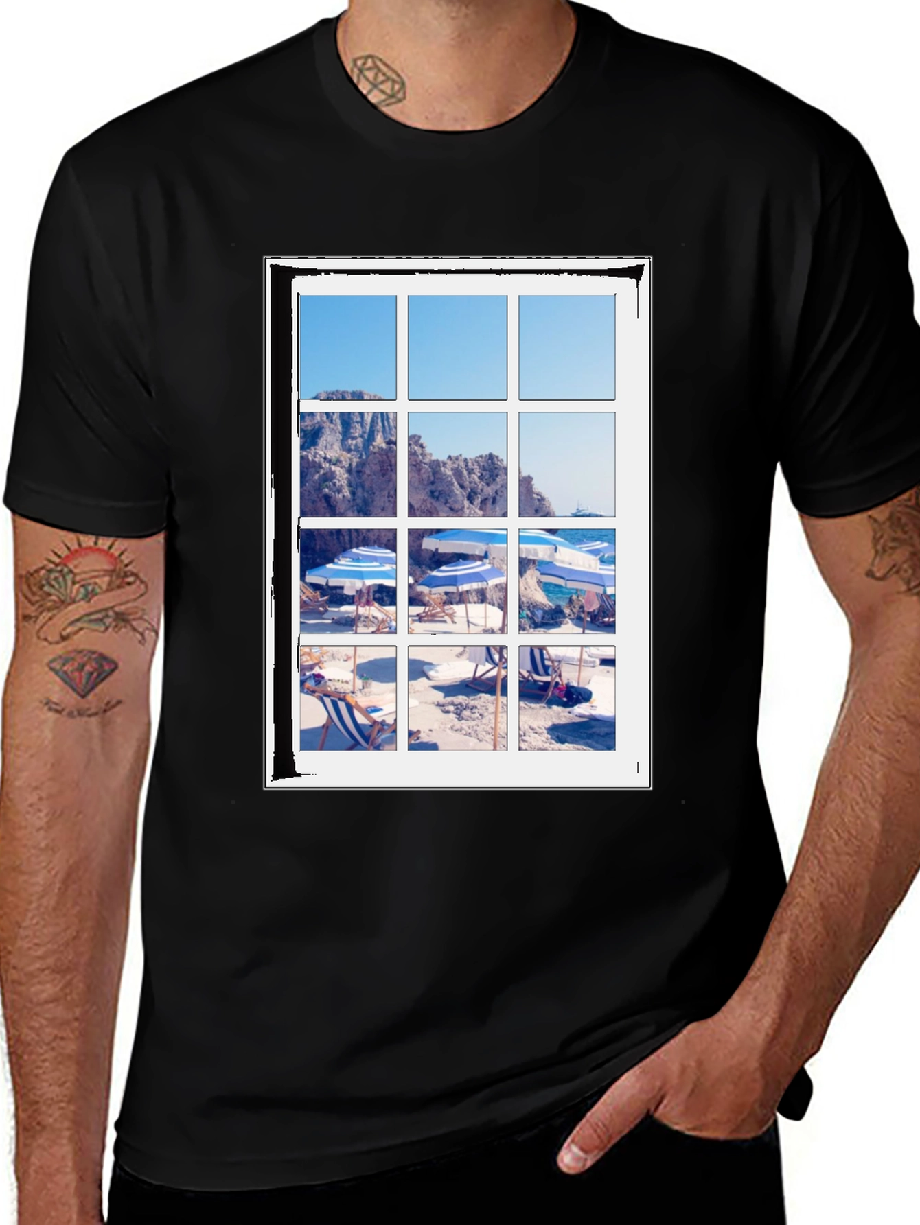 Beach View T-Shirt - Summer Vibes