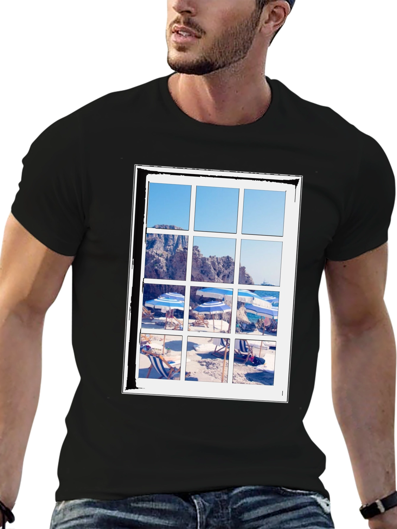 Beach View T-Shirt - Summer Vibes