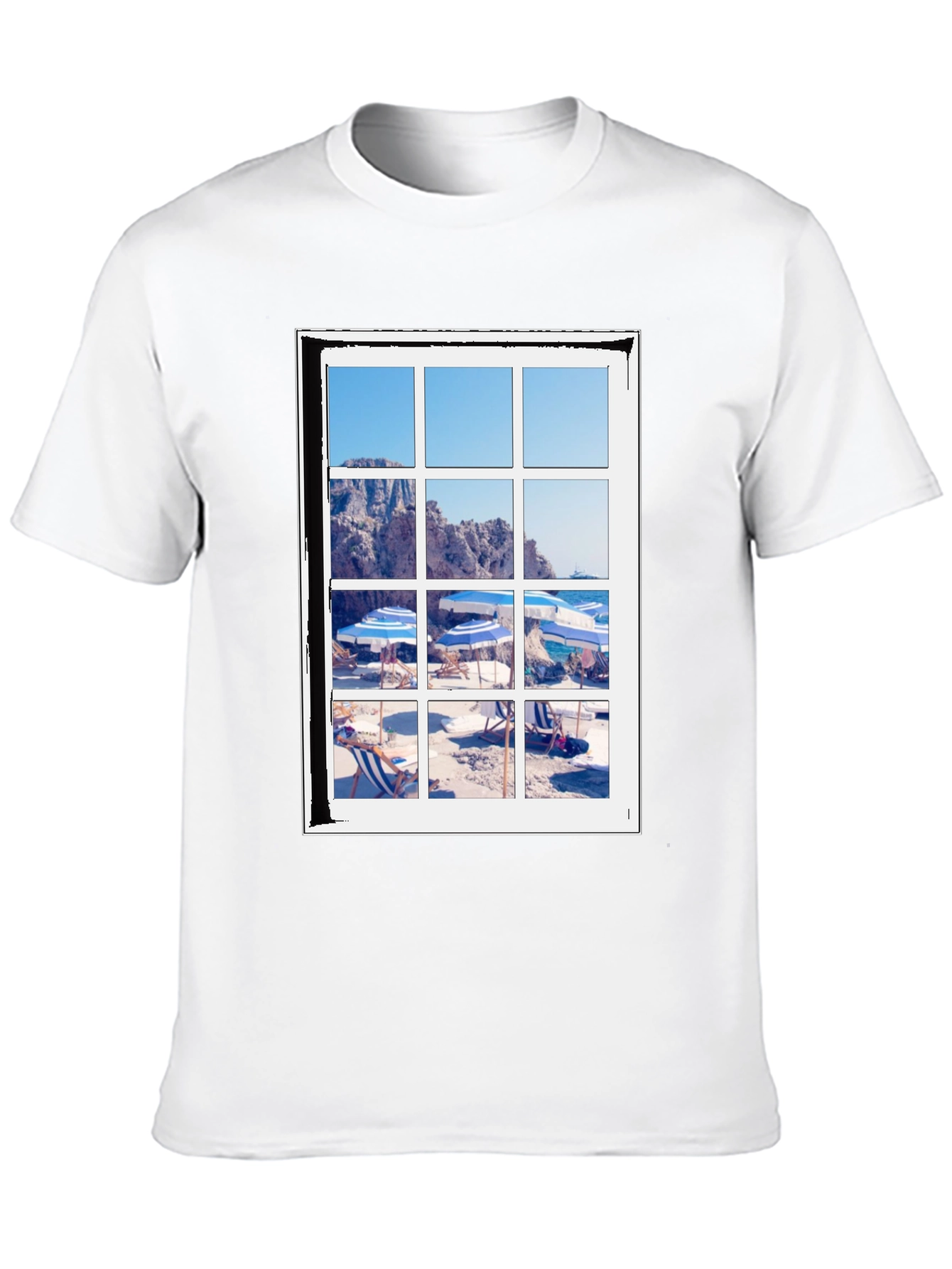 Beach View T-Shirt - Summer Vibes