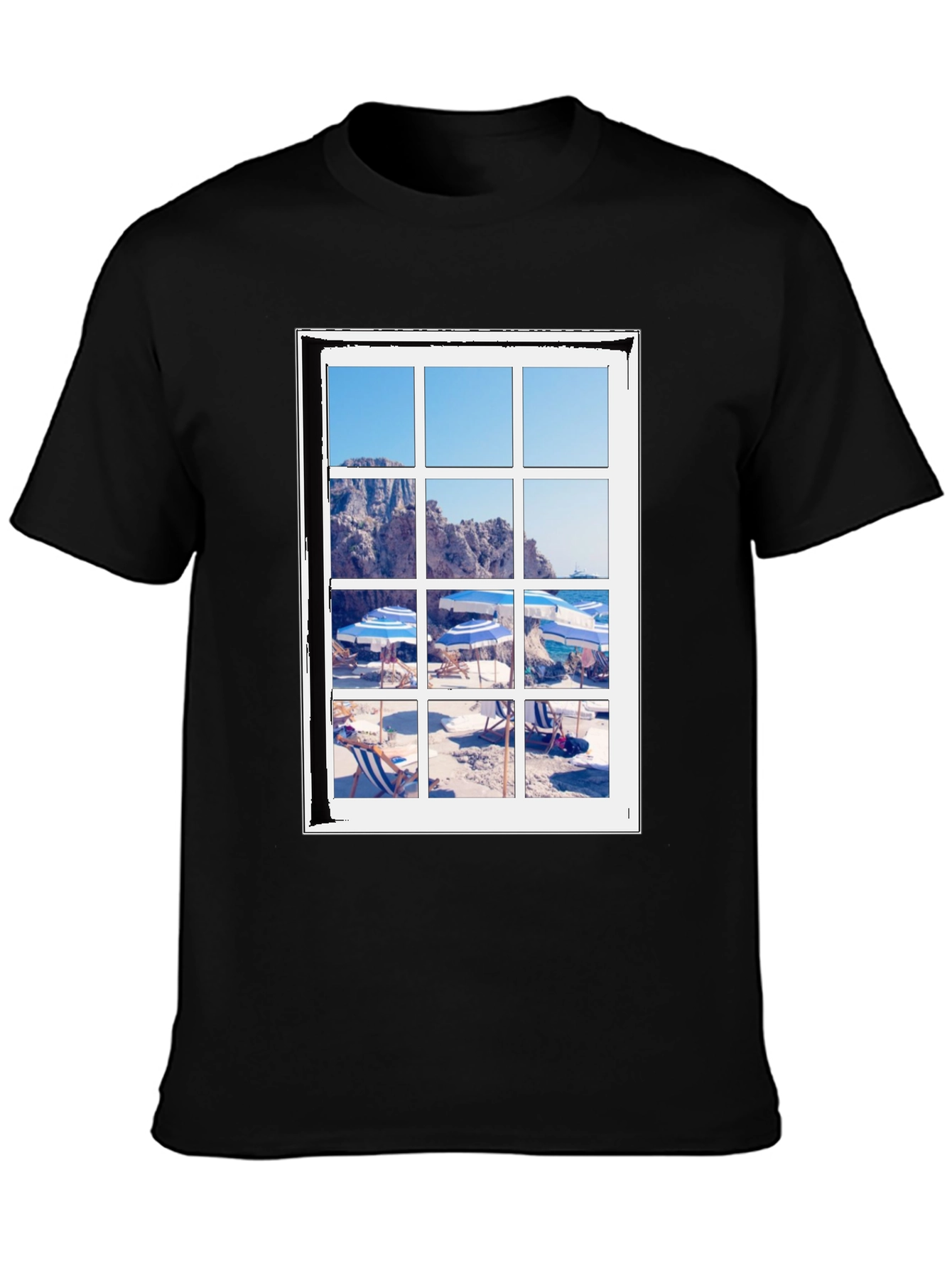 Beach View T-Shirt - Summer Vibes