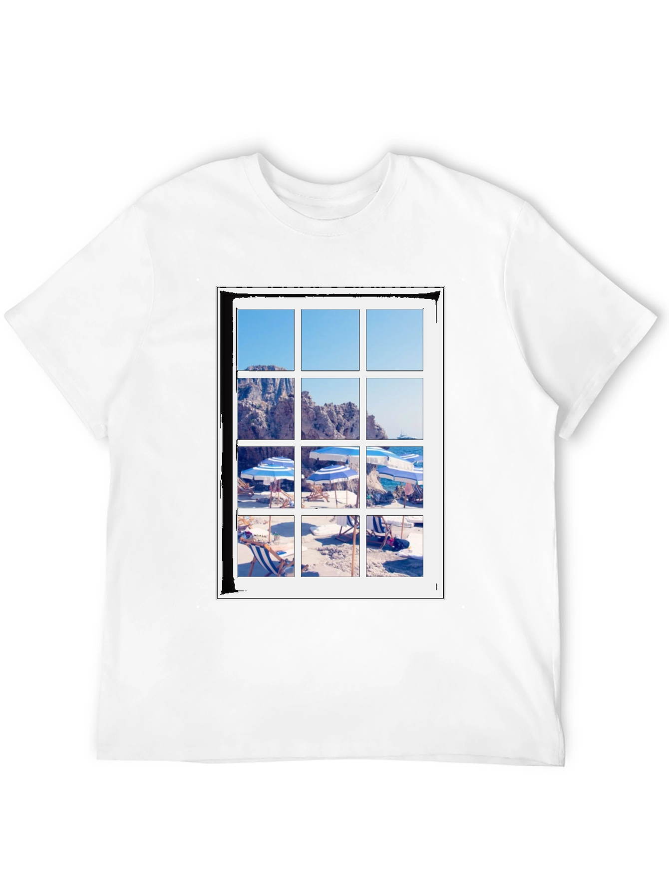 Beach View T-Shirt - Summer Vibes