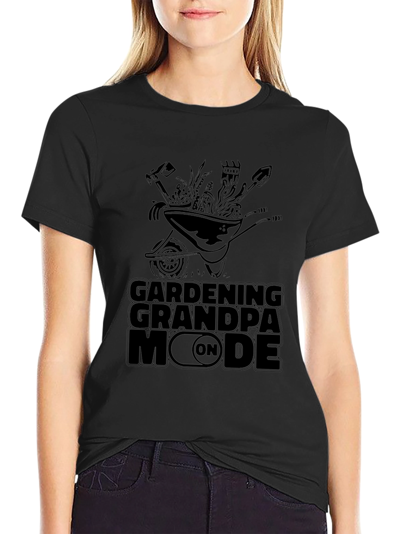 Gardening Grandpa Mode On T-Shirt