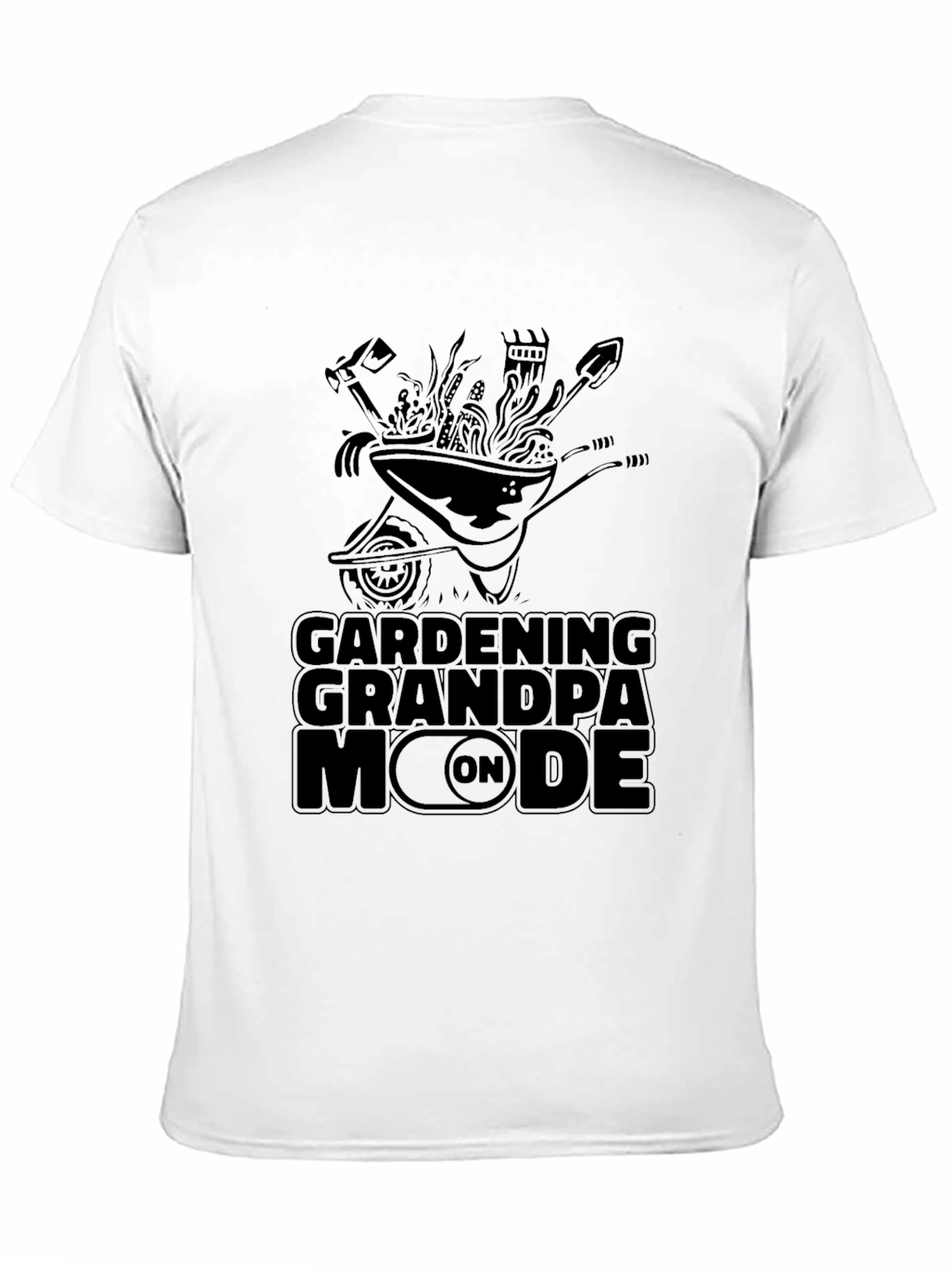 Gardening Grandpa Mode On T-Shirt
