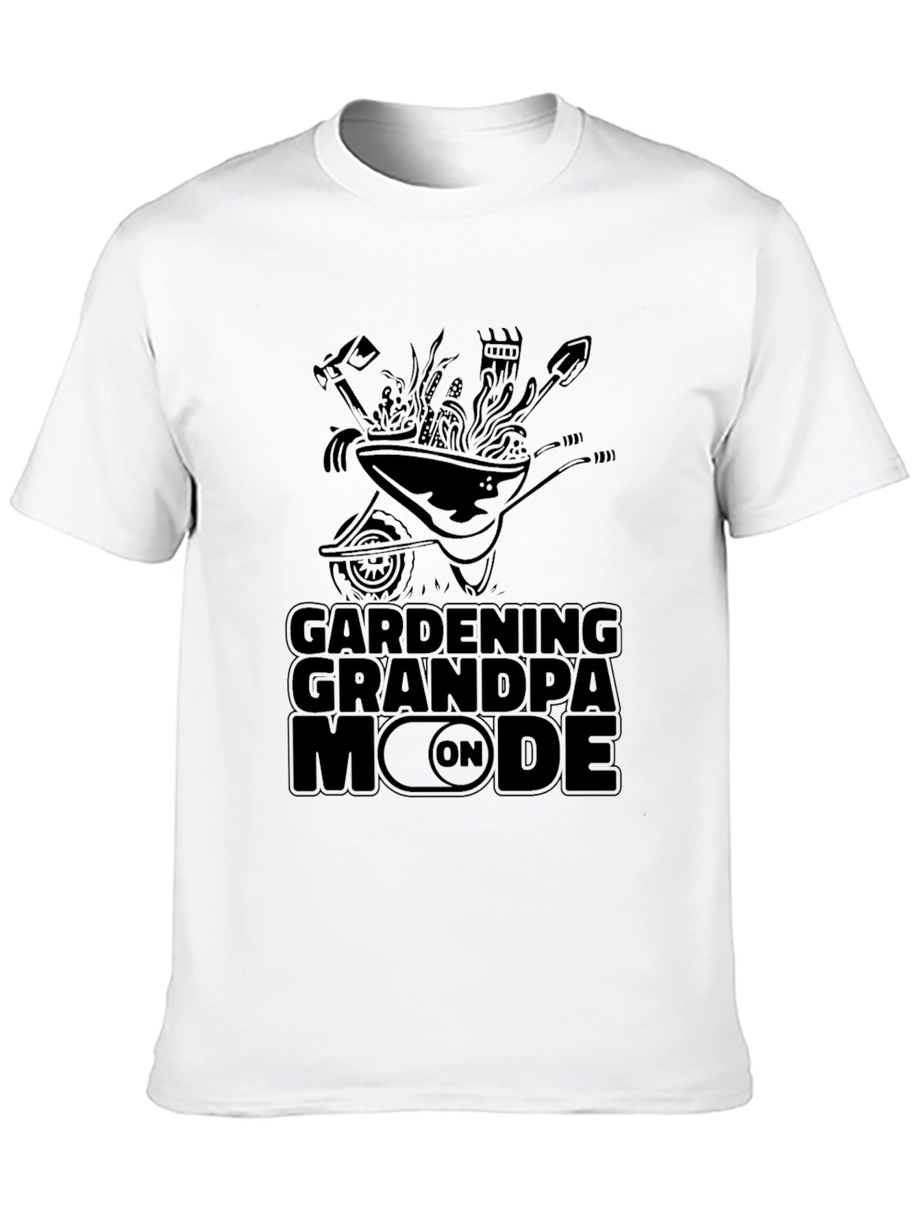 Gardening Grandpa Mode On T-Shirt
