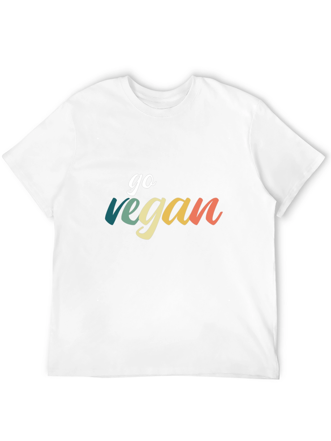 Go Vegan Tee - Stylish Graphic T-Shirt