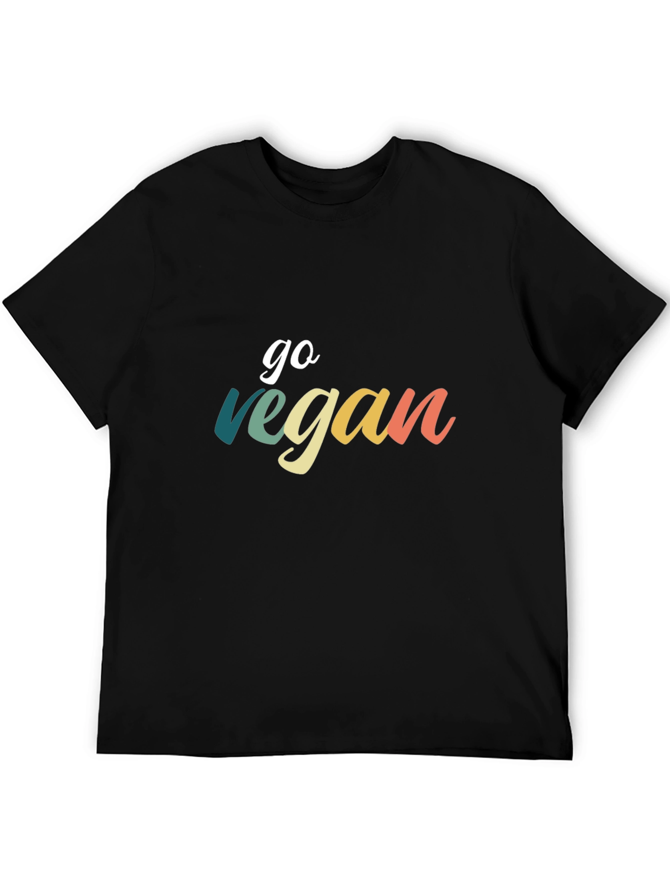 Go Vegan Tee - Stylish Graphic T-Shirt