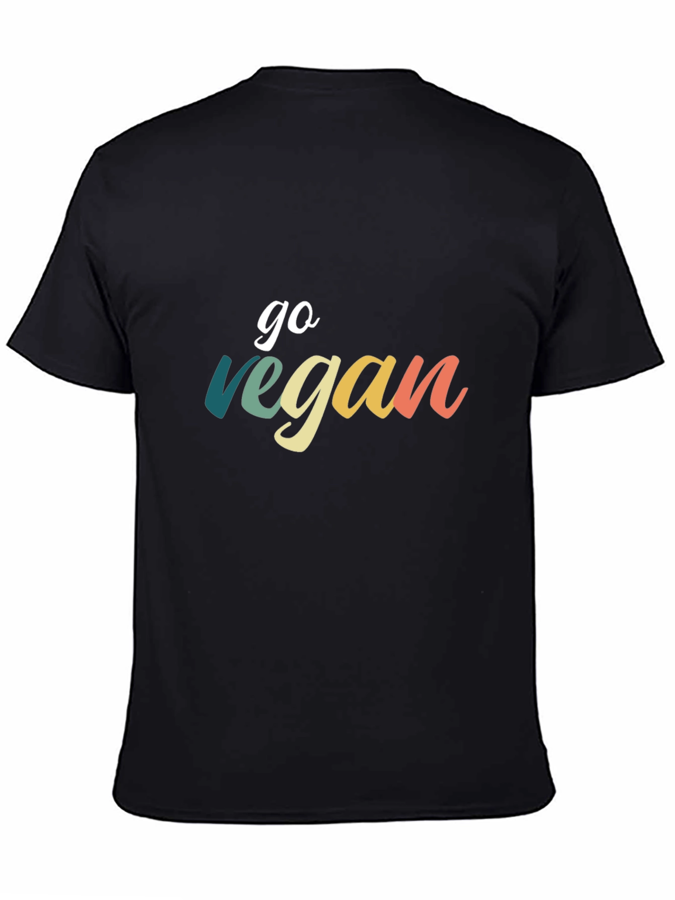 Go Vegan Tee - Stylish Graphic T-Shirt