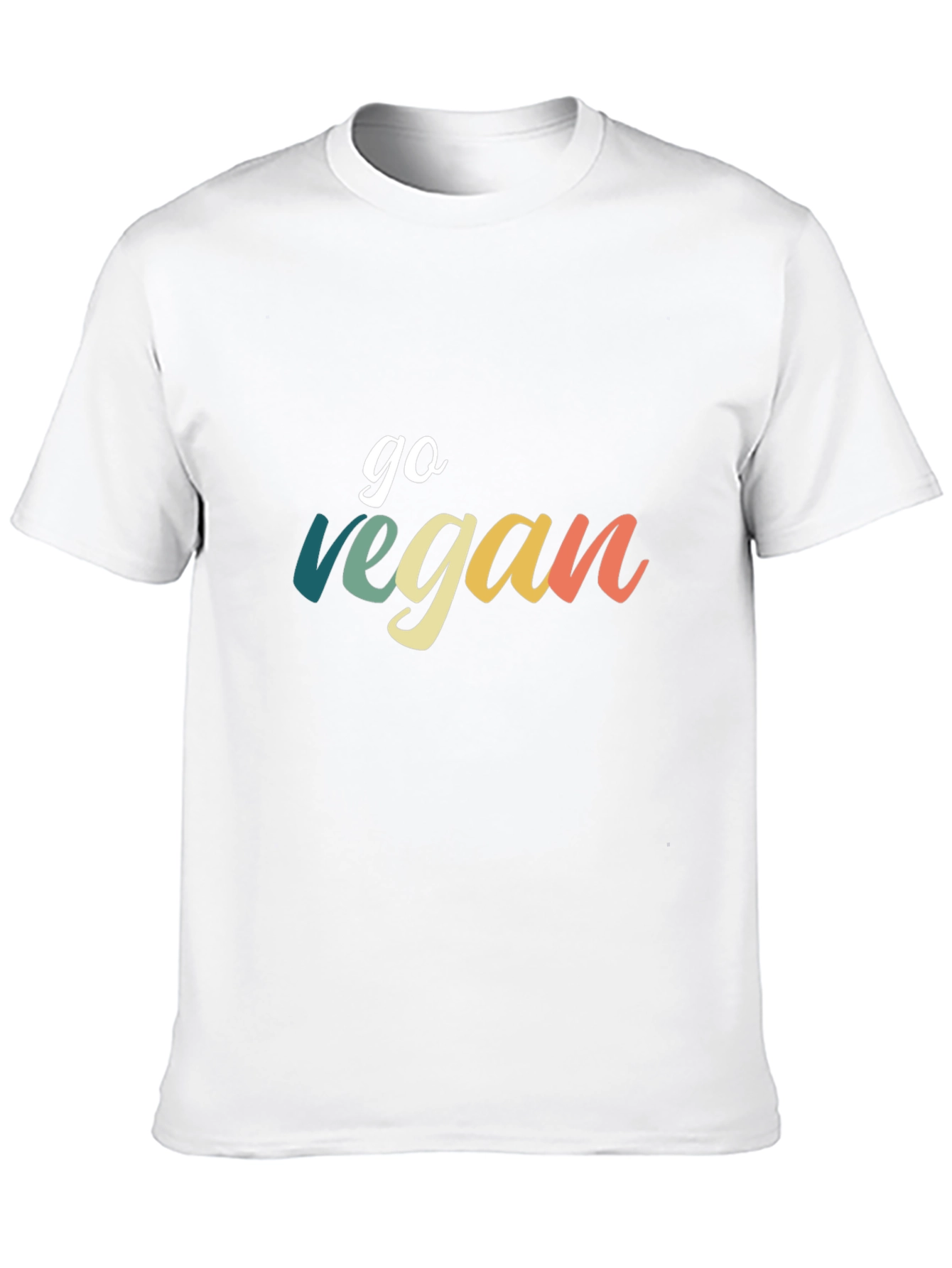 Go Vegan Tee - Stylish Graphic T-Shirt