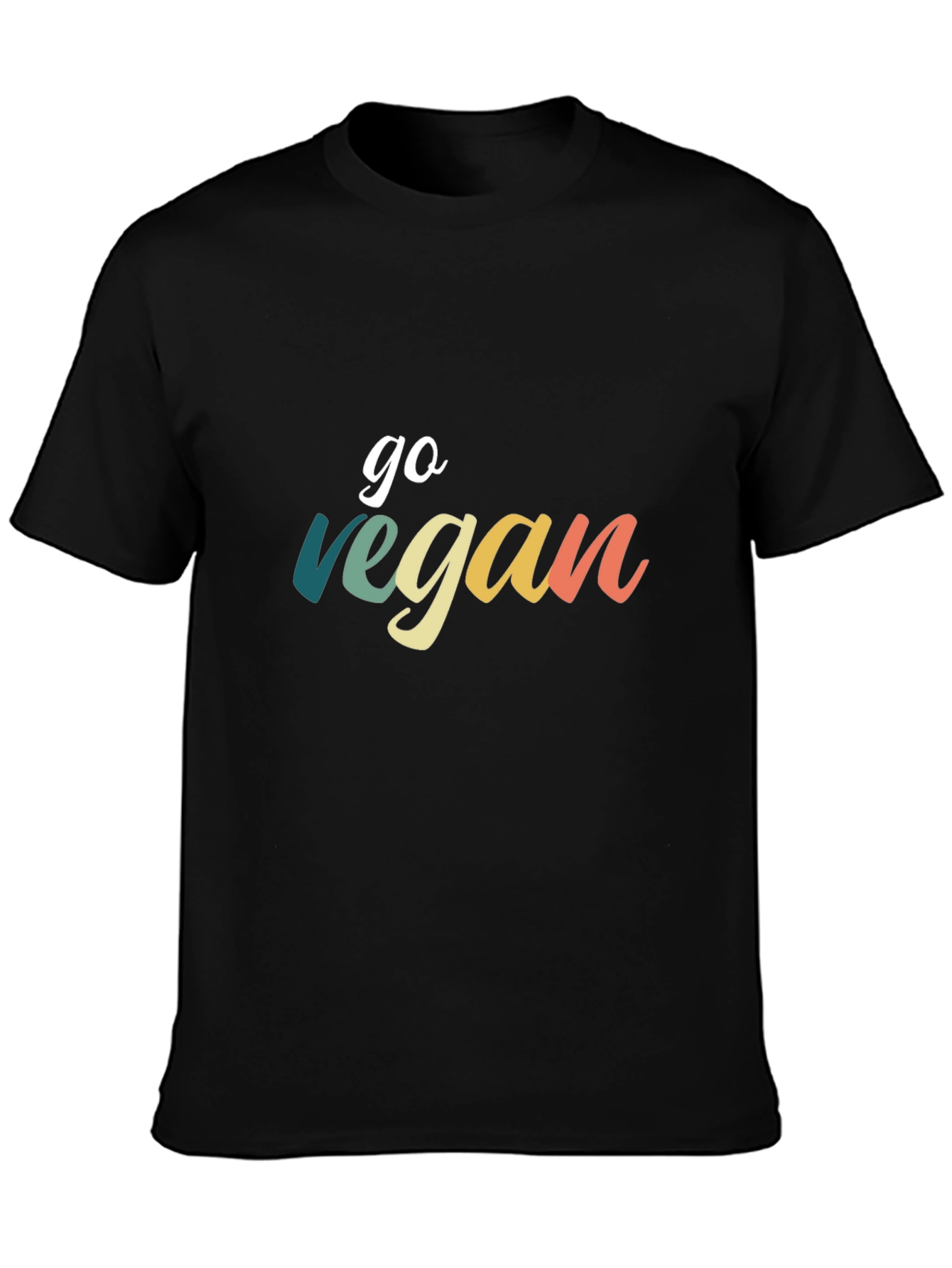 Go Vegan Tee - Stylish Graphic T-Shirt