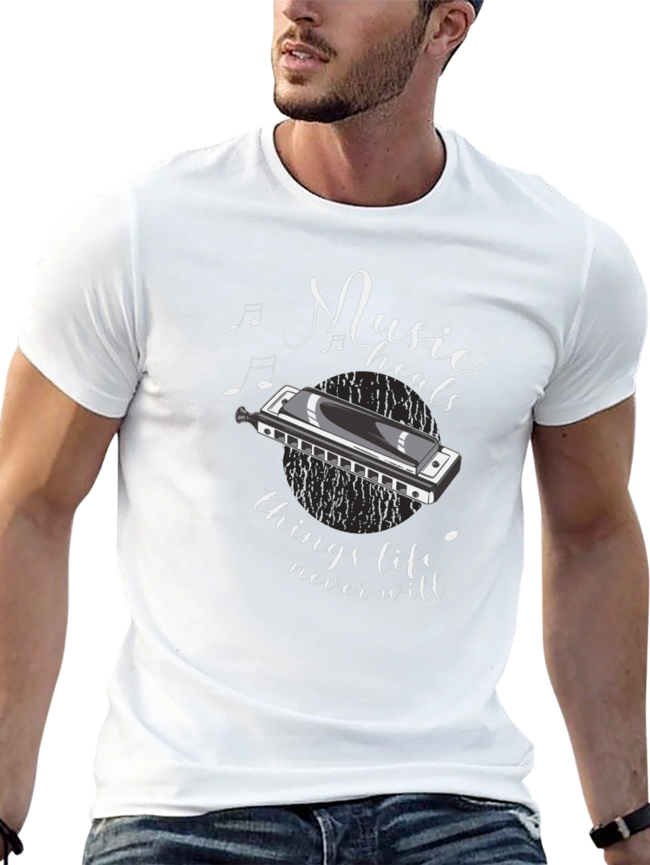 Music Heals Graphic Tee