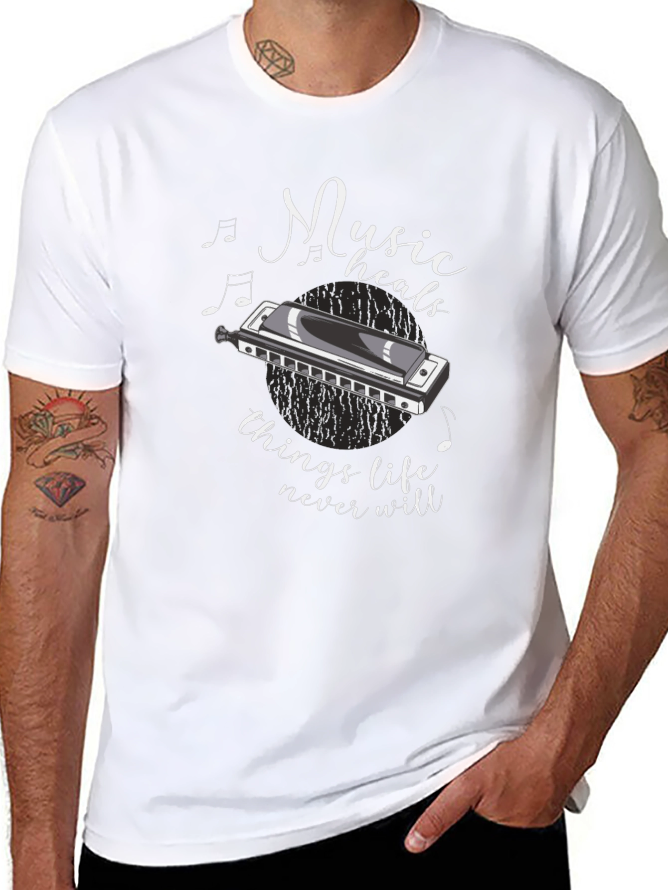Music Heals Graphic Tee