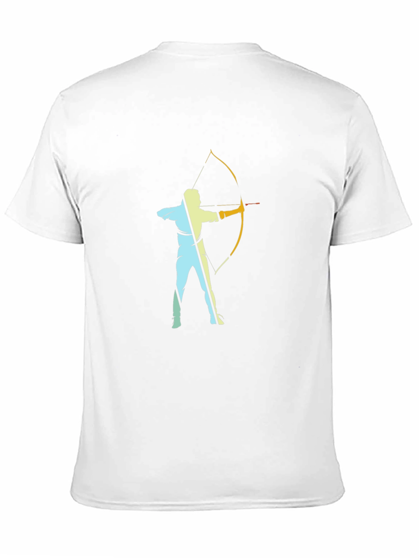 Archery Silhouette Black T-Shirt