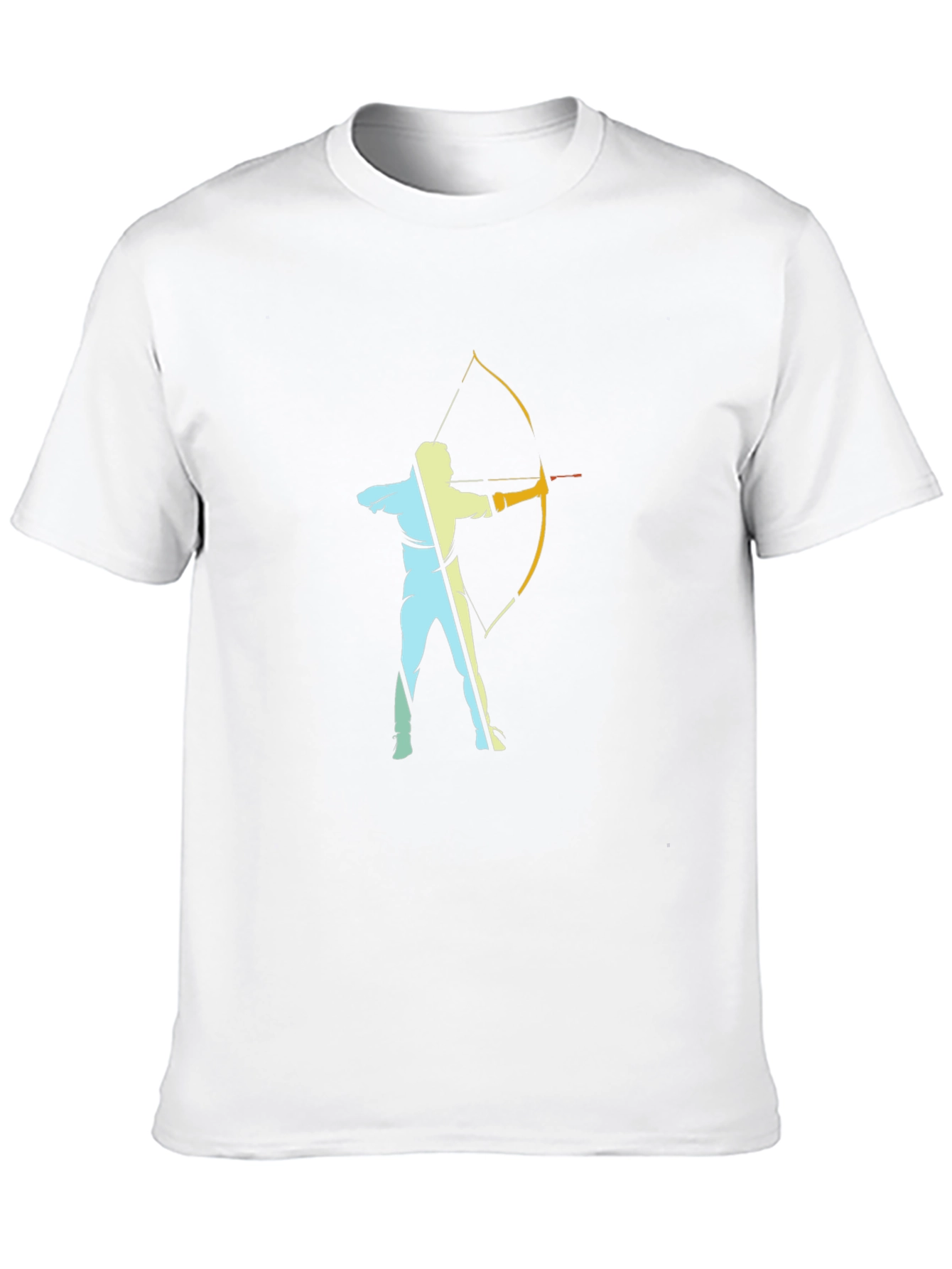 Archery Silhouette Black T-Shirt