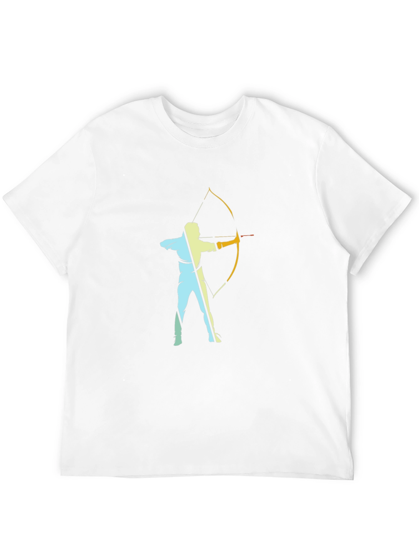 Archery Silhouette Black T-Shirt