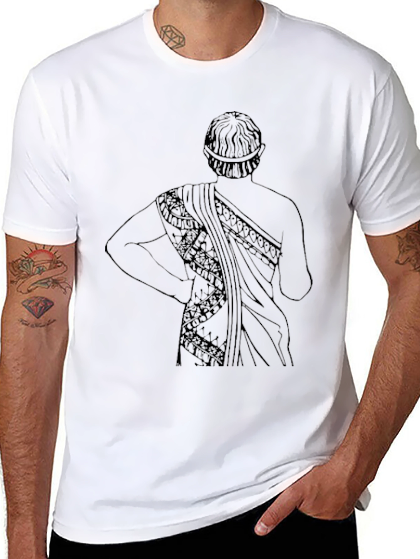Unique Graphic T-Shirt - Artistic Design