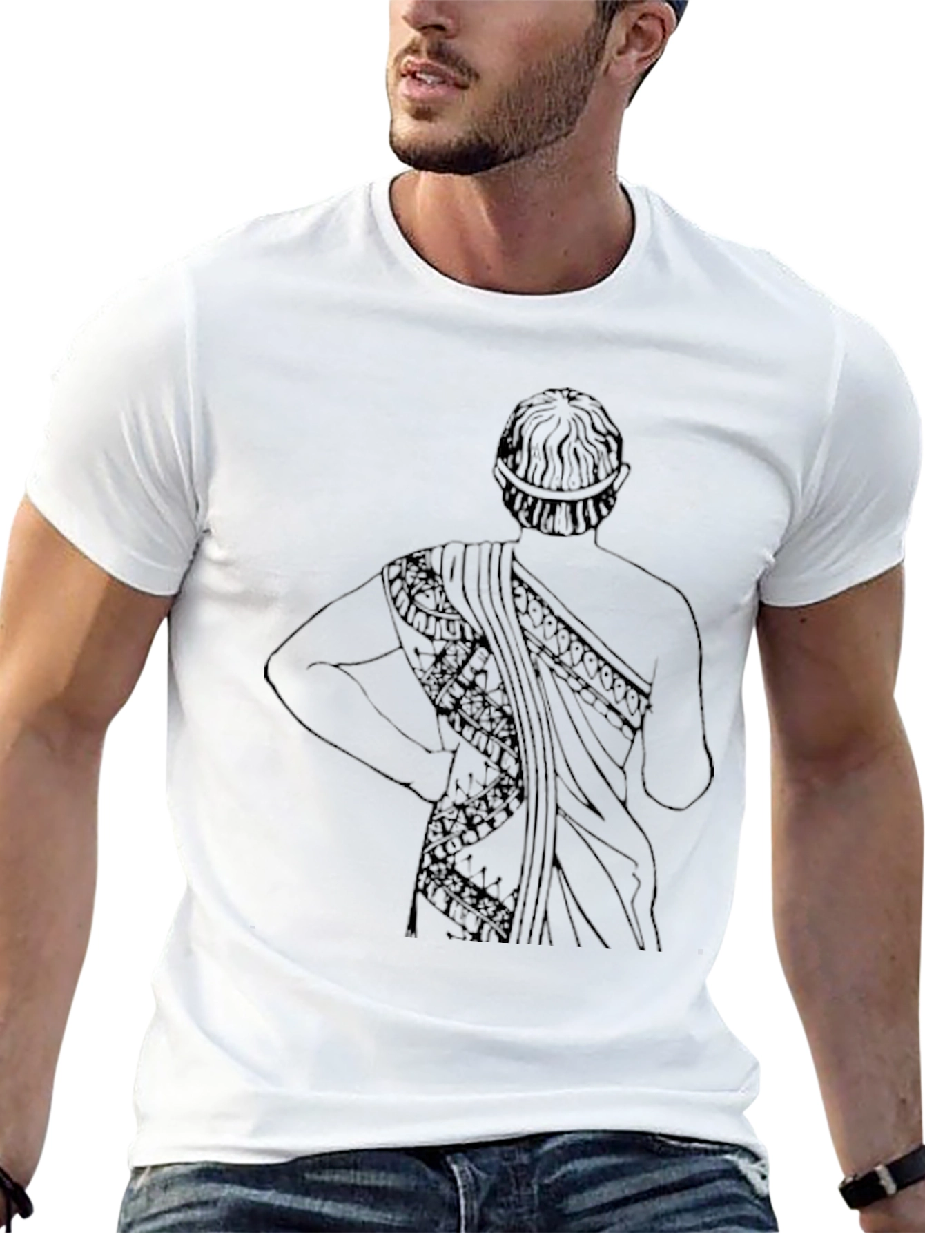 Unique Graphic T-Shirt - Artistic Design