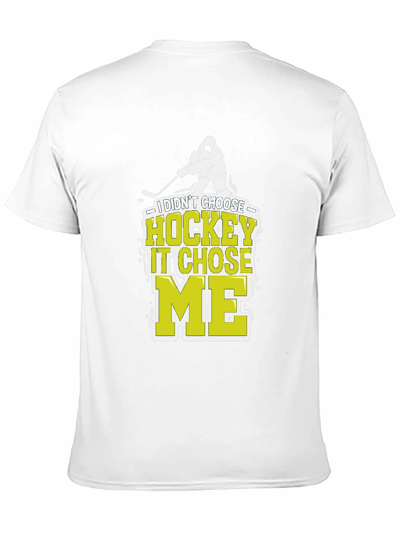 Hockey Chose Me T-Shirt Funny Hockey Player Tee