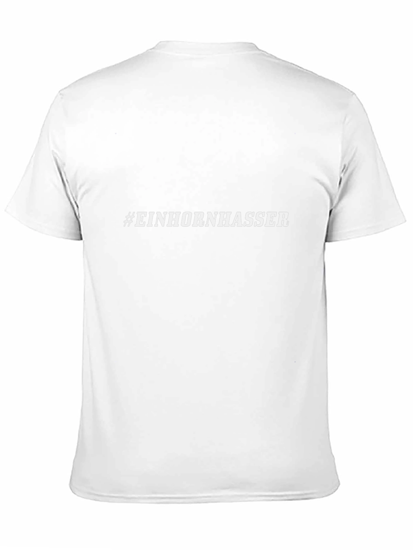 Einhornhasser Black T-Shirt