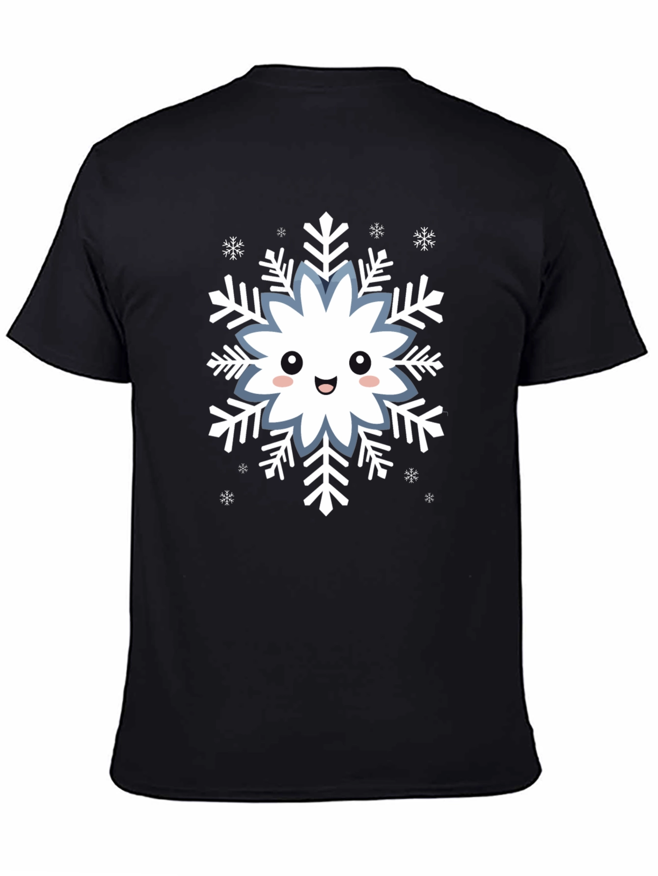Cute Snowflake Graphic T-Shirt