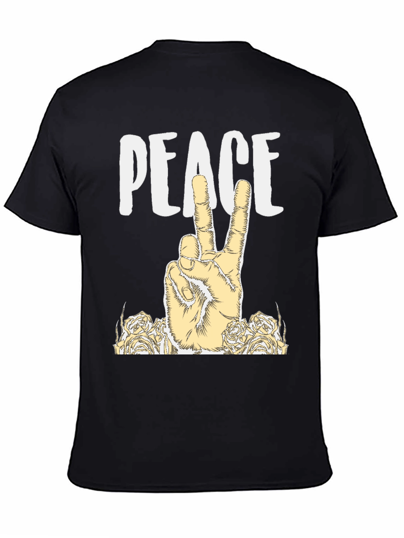 Peace Sign T-Shirt - Positive Vibes Graphic Tee