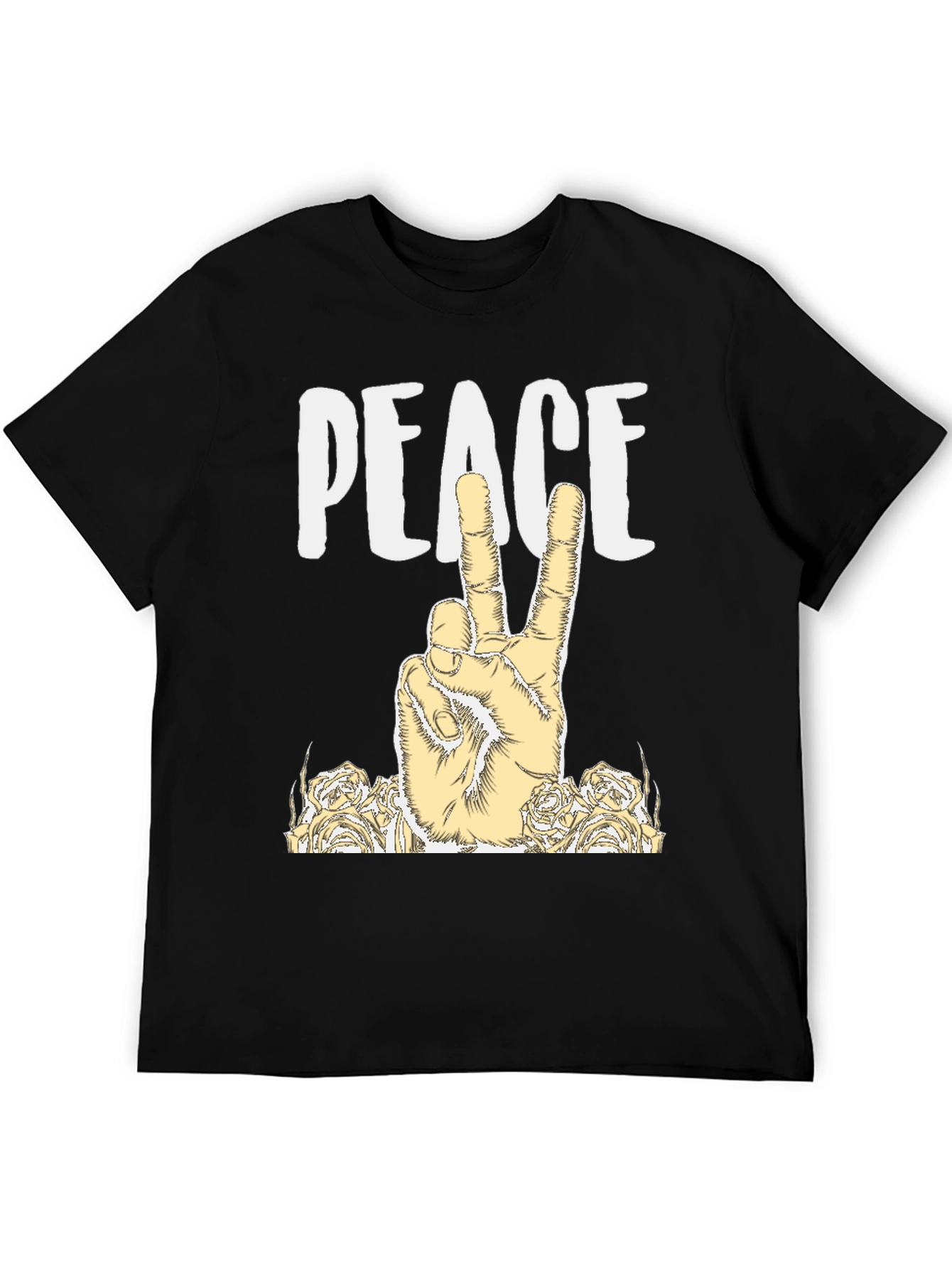 Peace Sign T-Shirt - Positive Vibes Graphic Tee