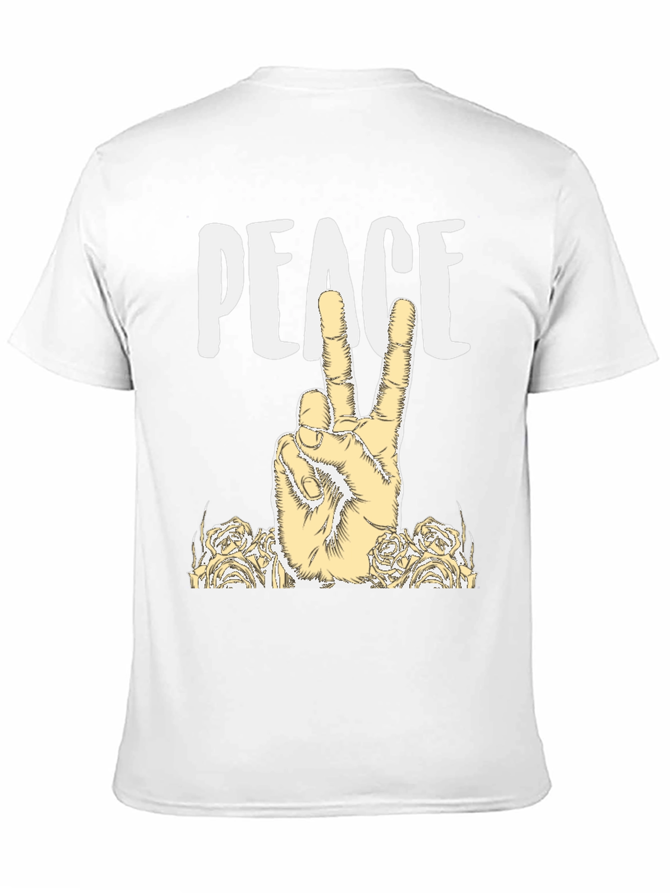 Peace Sign T-Shirt - Positive Vibes Graphic Tee