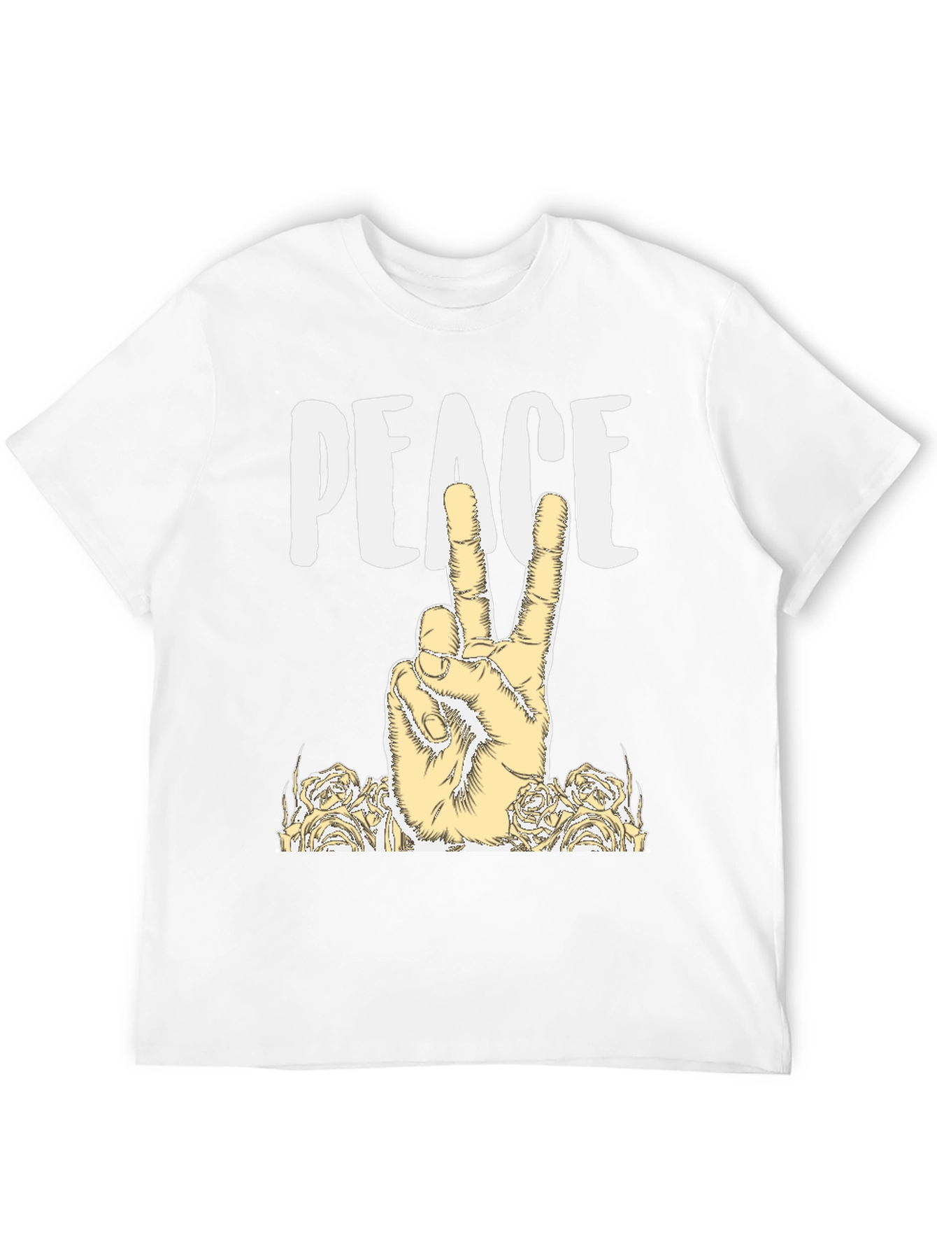 Peace Sign T-Shirt - Positive Vibes Graphic Tee